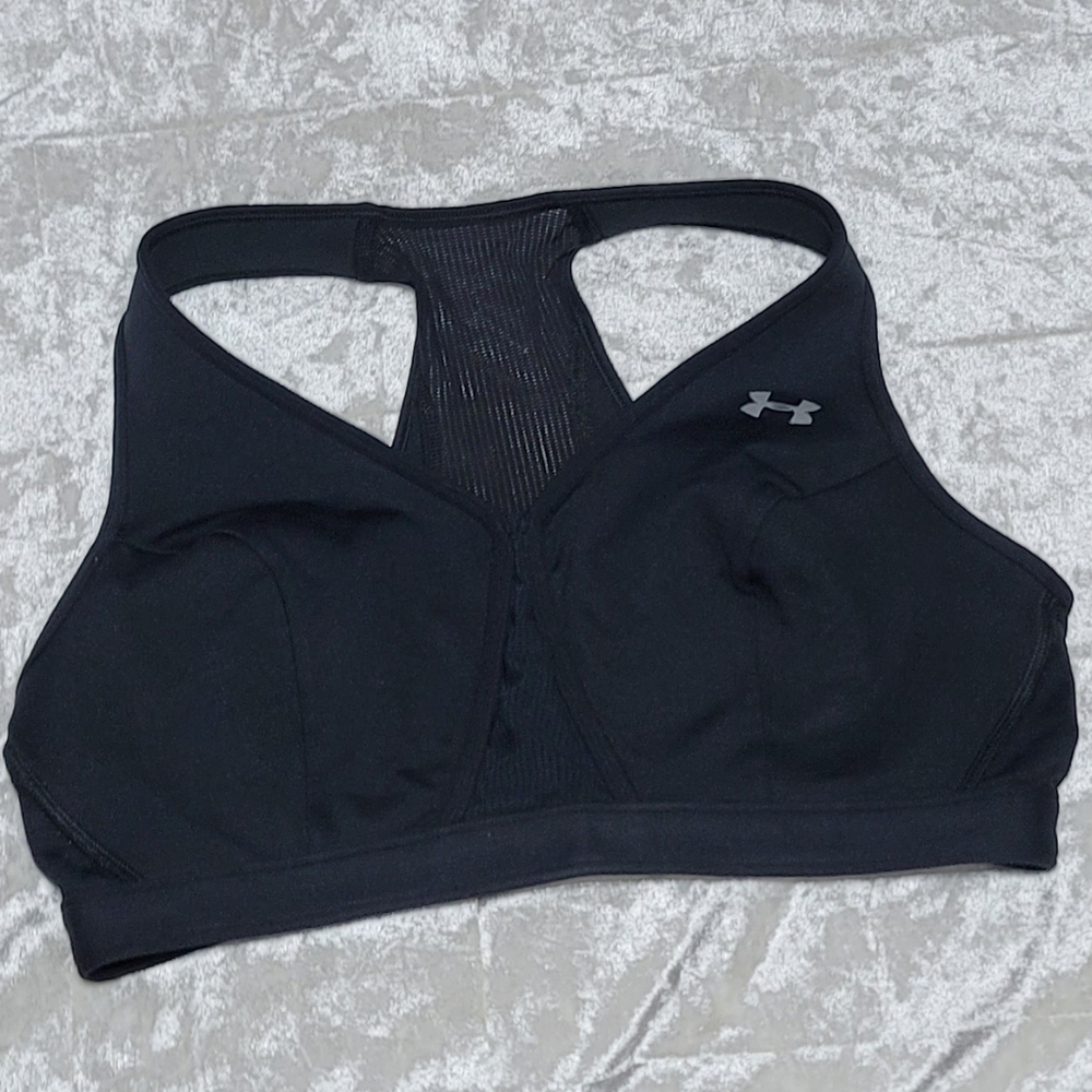 Under Armour Black Razor Back Sports Bra